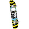 Powell Peralta Ripper Yellow / Blue Mini Complete Skateboard - 7" x 28"