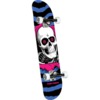 Powell Peralta Ripper Blue / Pink Mini Complete Skateboard - 7" x 28"