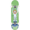 Push Skateboards Frosty Sketch Green Micro Complete Skateboard - 6.75" x 28.8"