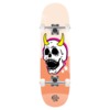 Push Skateboards Skull Horn Modern Mini Peach Mid Complete Skateboards - 7.5"