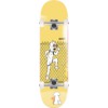 Push Skateboards Spot Check Yellow Complete Skateboard - 8.25" x 32"