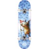 Push Skateboards Squigley Blue Mini Complete Skateboard First Push - 7.25" x 29.2"
