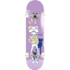Push Skateboards Froggy Sketch Purple Micro Complete Skateboard - Soft Top Griptape - 6.75" x 28.8"