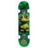 Push Skateboards Mr Frog Green Mini Complete Skateboard - Soft Top Griptape - 7" x 29"