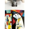 Push Skateboards Make Life Skate Life Canada White Complete Skateboard - 8" x 31.6"