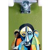 Push Skateboards Make Life Skate Life Morocco Orange / Green Complete Skateboard - 7.75" x 31.1"