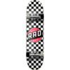 RAD Wheels Checker 2 Black / White Complete Skateboard - 7.75" x 31.25"