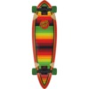 Santa Cruz Skateboards Serape Dot Cruzer Pintail Cruiser Complete Skateboard - 9.2" x 33"
