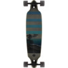 San Clemente Longboards Night Lake Drop Through Longboard Complete Skateboard - 8.5" x 36"