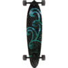 San Clemente Longboards Mosaic Sea Pintail Longboard Complete Skateboard - 8" x 34"