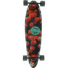 San Clemente Longboards Orange Blossom Squashtail Longboard Complete Skateboard - 9" x 36"