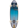Yow Surfskates Pyzel Shadow Blue / White Surfskate - 9.85" x 33.5"