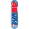 411 Video Magazine Logo Blue Skateboard Deck - 8.25"