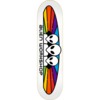 Alien Workshop Skateboards Spectrum White Skateboard Deck - 7.75" x 31.25" - Complete Skateboard Bundle