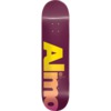 Almost Skateboards Fall Off Magenta Skateboard Deck Hybrid - 8" x 31.6" - Complete Skateboard Bundle