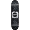 Almost Skateboards Minimalist Black / White Skateboard Deck Resin-7 - 8.25" x 32.1"