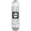 Almost Skateboards Minimalist White / Black Skateboard Deck Resin-7 - 8.5" x 32.1" - Complete Skateboard Bundle