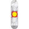 Almost Skateboards Minimalist White Skateboard Deck Resin-7 - 8.5" x 32.2" - Complete Skateboard Bundle