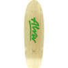 Alva Skateboards 1978 Lost Model Natural / Green Old School Skateboard Deck - 8.5" x 30"