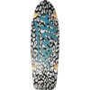 Alva Skateboards 1979 Leopard Silver / Black / Metallic Blue Old School Skateboard Deck - 9.2" x 30"