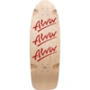 Alva Skateboards 1980 Tri-Logo Pig Old School Skateboard Deck - 10" x 30"