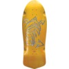 Alva Skateboards Dolphin Yellow / Silver / Black Old School Skateboard Deck - 11.12" x 30.75"