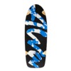Alva Skateboards Splatter Black / Blue / White Old School Skateboard Deck - 10.5" x 30.5"