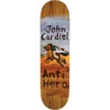 Anti Hero Skateboards John Cardiel Old West Brown Skateboard Deck - 8.62"