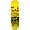 Anti Hero Skateboards Grant Taylor Fuled Up Yellow Skateboard Deck - 8.38"