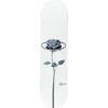 April Skateboards Chrome Rose White Skateboard Deck - 8.5" x 32"