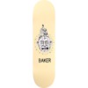 Baker Skateboards Justin "Figgy" Figueroa Chisel Head Skateboard Deck - 8.12" x 31.5"