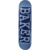 Baker Skateboards Bryan Herman Ribbon Blue Skateboard Deck - 8.25" x 31.875"