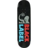 Black Label Skateboards Elephant Sector Grey Skateboard Deck - 8.5" x 32.38"