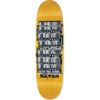 Black Label Skateboards Shredded Barcode Egg Skateboard Deck - 9" x 32.2"