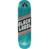 Black Label Skateboards Top Shelf Light Blue Stain Skateboard Deck - 8" x 31.875" - Complete Skateboard Bundle