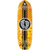 Black Label Skateboards Jason Adams Curb Surfer Yellow Skateboard Deck - 9.75" x 32.82