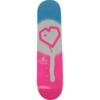 Blueprint Skateboards Spray Heart Pink / Blue Skateboard Deck - 7" x 30"
