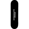 Braille Skateboards Creepy Writing Skateboard Deck - 8.12" x 31.5"