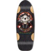 Bulldog Skateboards Sabertooth Black Stain Old School Skateboard Deck - 11.87" x 33"