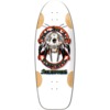 Bulldog Skateboards Sabertooth White Formica Old School Skateboard Deck - 11.87" x 33"