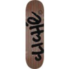 Cliche Skateboards V Ply Logo Skateboard Deck - 8.37"