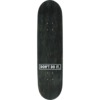 Consolidated Skateboards Don't Do it Black / White Skateboard Deck - 7.75" x 31.5"