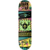 Darkstar Skateboards Collapse Yellow Skateboard Deck Hybrid - 8" x 31.6" - Complete Skateboard Bundle