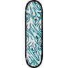 Darkstar Skateboards Overprint White / Blue Skateboard Deck RHM - 8" x 31.6"