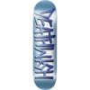 Deathwish Skateboards Deathspray Blue Foil Skateboard Deck - 8" x 31.5" - Complete Skateboard Bundle