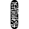 Deathwish Skateboards Deathspray Black / White Skateboard Deck - 7.9" x 31.5"