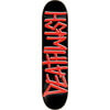 Deathwish Skateboards Deathspray Black / Red Skateboard Deck - 8" x 31.5" - Complete Skateboard Bundle