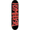 Deathwish Skateboards Deathspray Black / Red Skateboard Deck - 8.25" x 31.5"