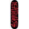Deathwish Skateboards Deathspray Black / Red Skateboard Deck - 8.25" x 32"