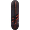Deathwish Skateboards Gang Logo Black / Orange Skateboard Deck - 8.47" x 31.875" - Complete Skateboard Bundle